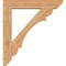 Ekena Millwork Olympic Slat Smooth Bracket w/ Offset Brace, Western Red Cedar, 7 1/2"W x 40"D x 44"H BKT0806X40X44OLY06SWR - alternate 3
